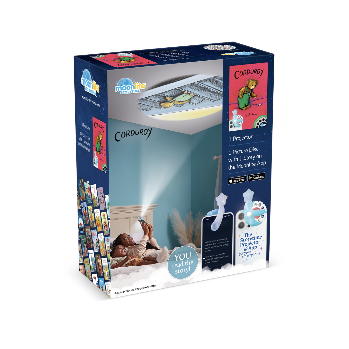 Corduroy 1-Story Starter Pack with Projector