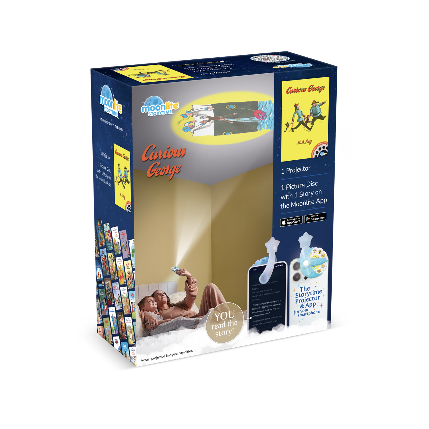 Curious George 1-Story Starter Pack with Projector