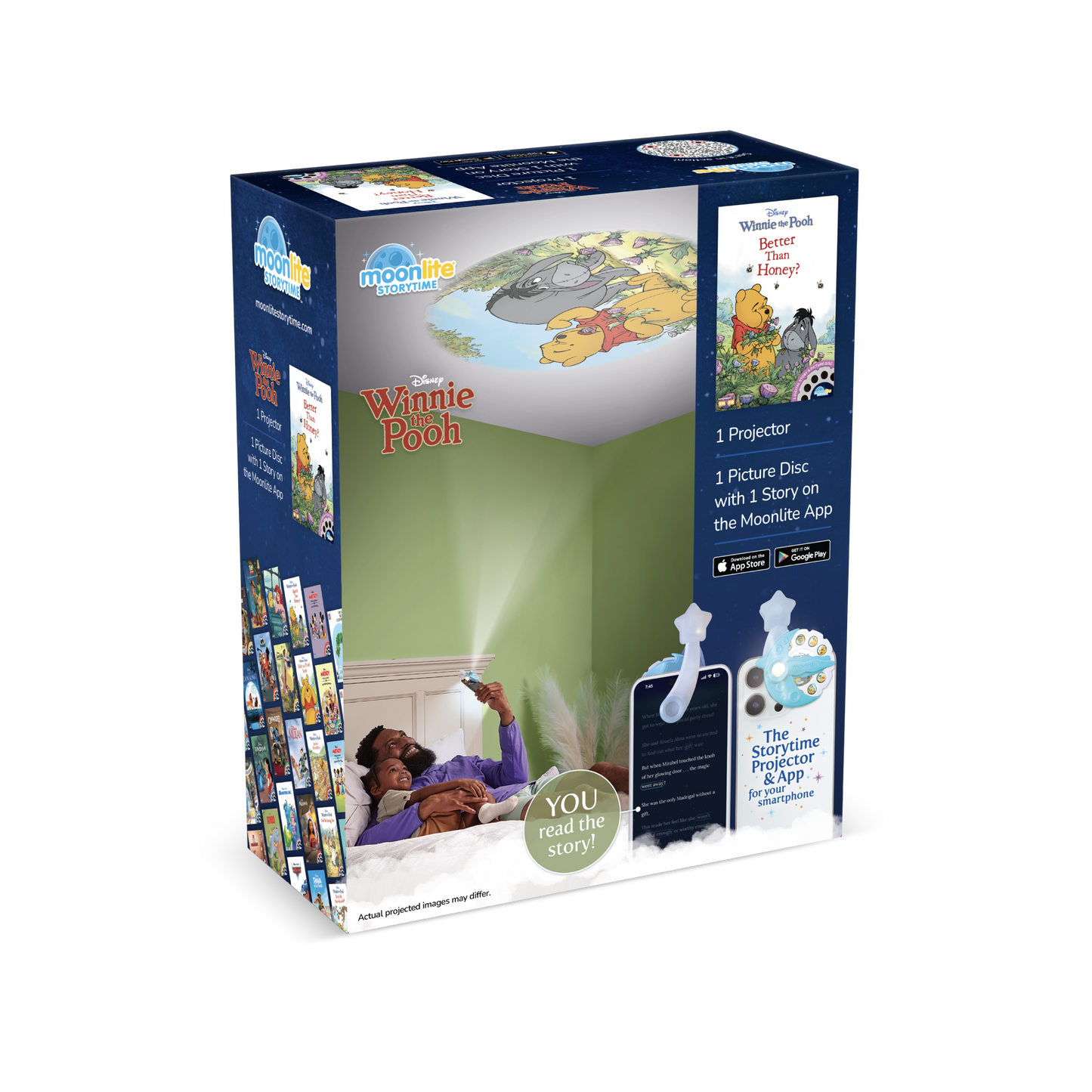 Disney Winnie The Pooh: Better Than Honey 1-Story Starter Pack with Projector