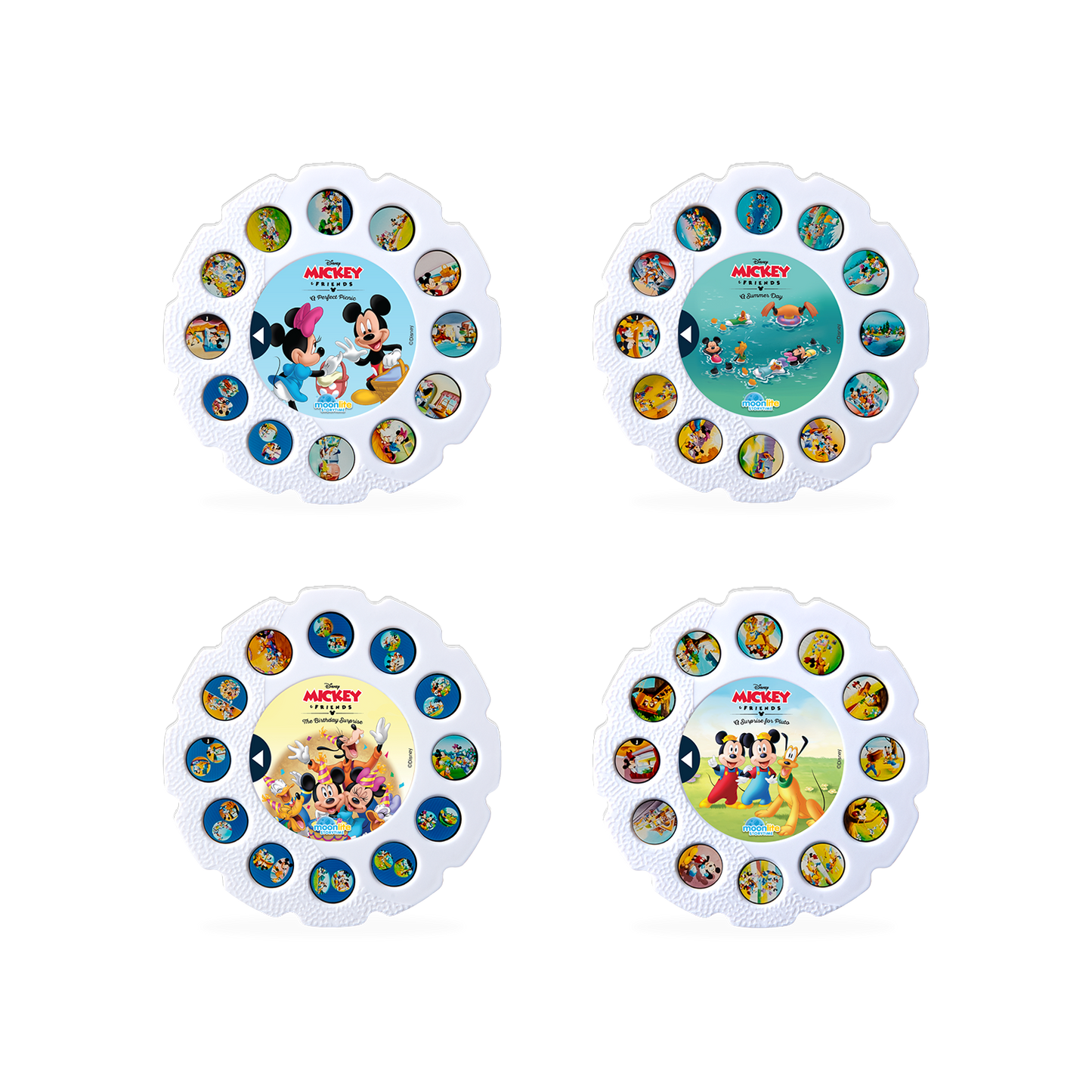 Disney Mickey & Friends 4-Story Collection with Projector