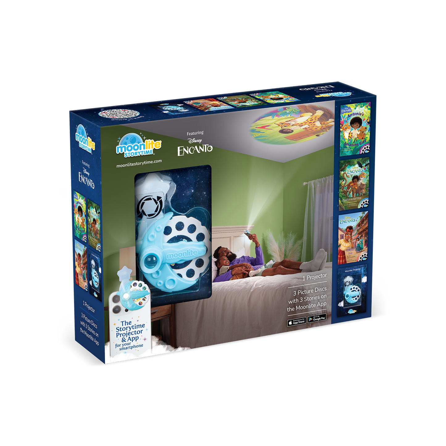 Disney Encanto 3-Story Starter Pack with Projector