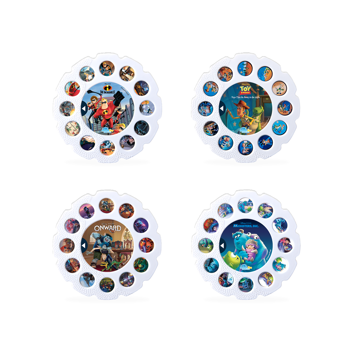 Disney Pixar 4-Story Collection with Projector