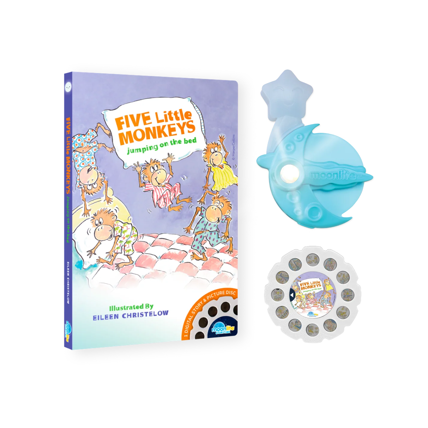 Five Little Monkeys Jumping on the Bed 1-Story Starter Pack. Out of the box.