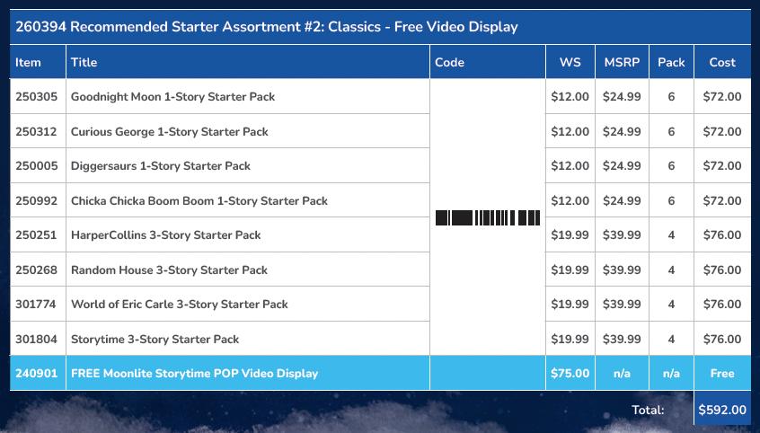Classics Curated Bundle with Free Video Display