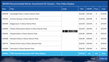Classics Curated Bundle with Free Video Display