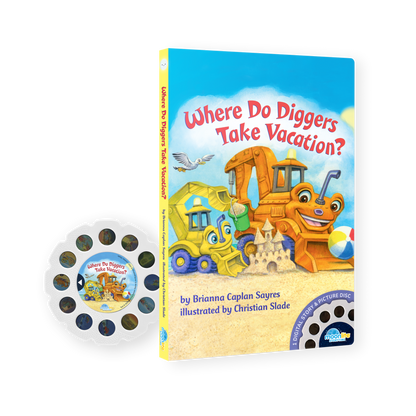 Where Do Diggers Take Vacation? 1-Story Starter Pack with Projector