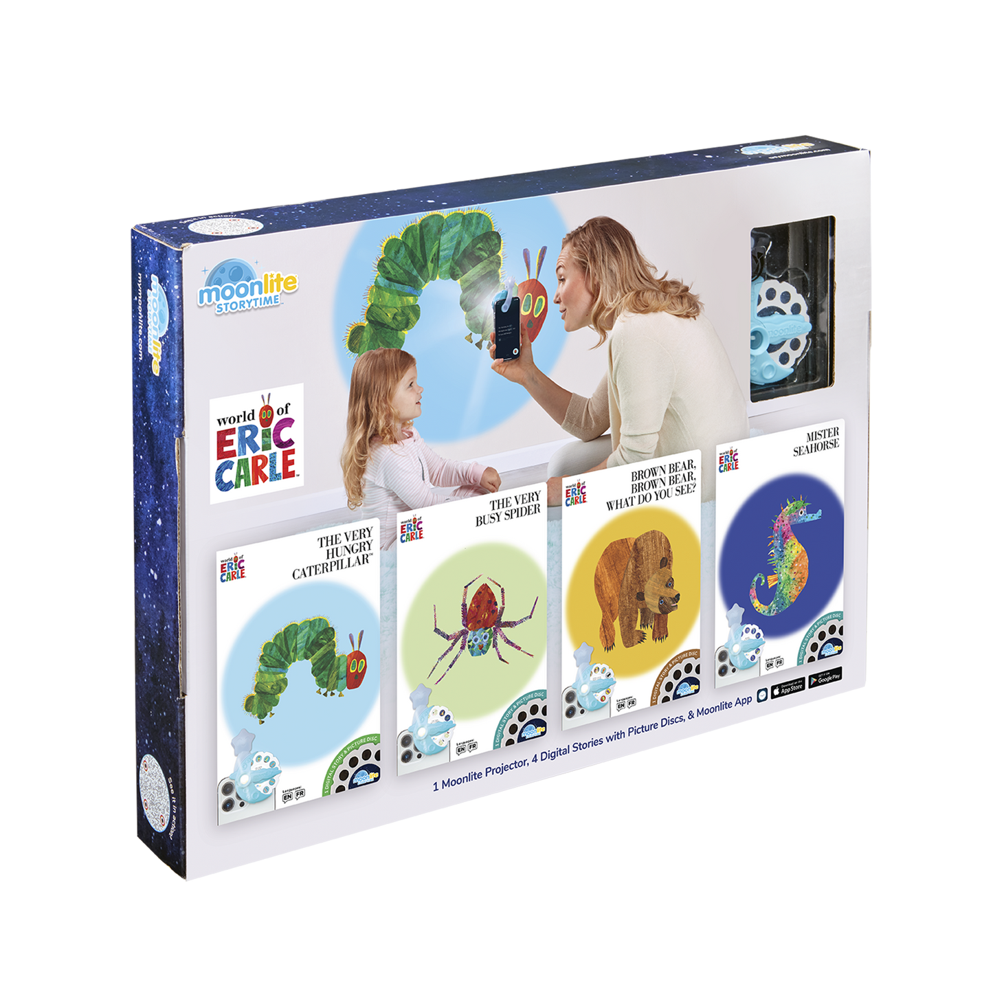 Eric Carle 4-Story Collection with Projector