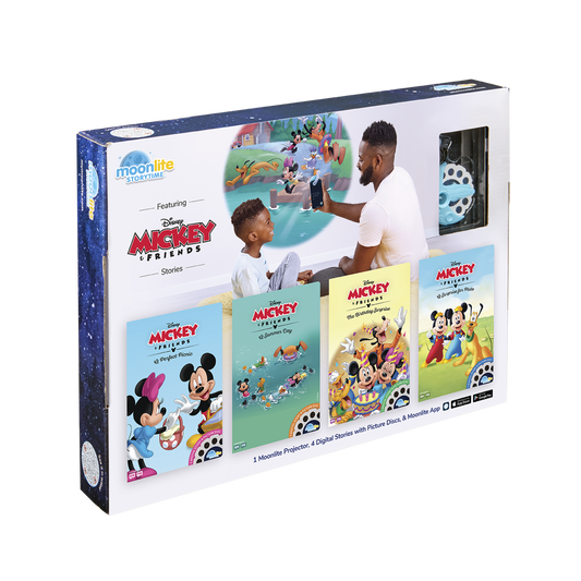 Disney Mickey & Friends 4-Story Collection with Projector