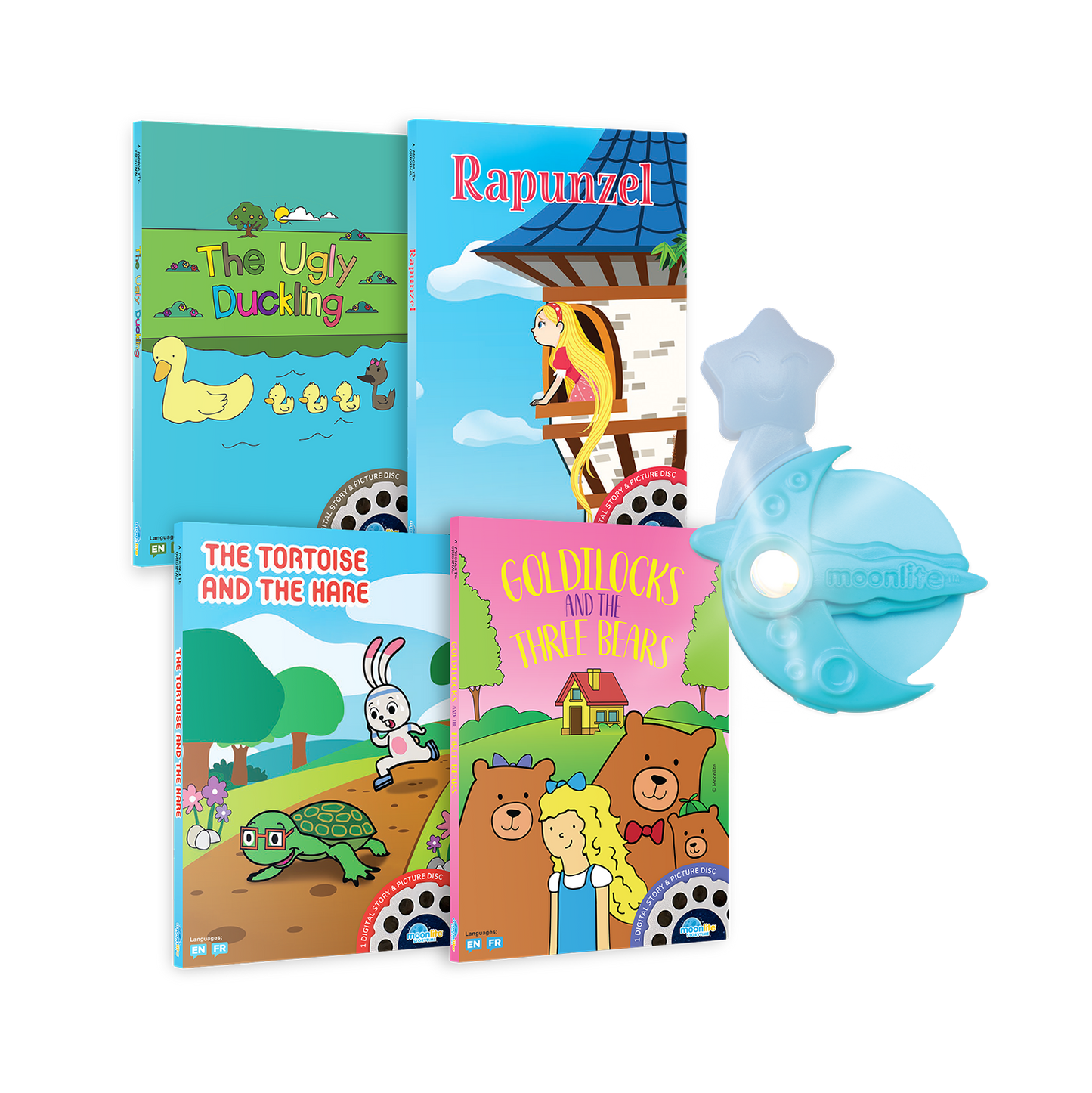 Fairy Tales 4-Story Collection with Projector