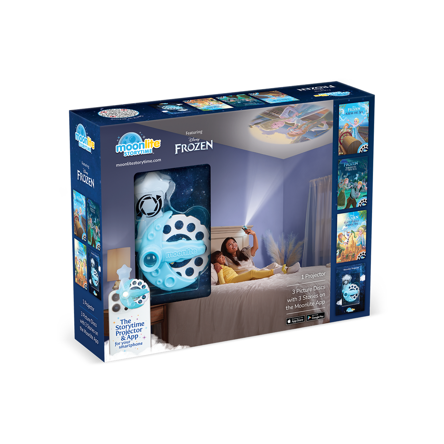 Disney Frozen 3-Story Starter Pack with Projector