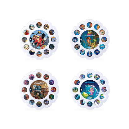 Disney Pixar 4-Story Collection with Projector