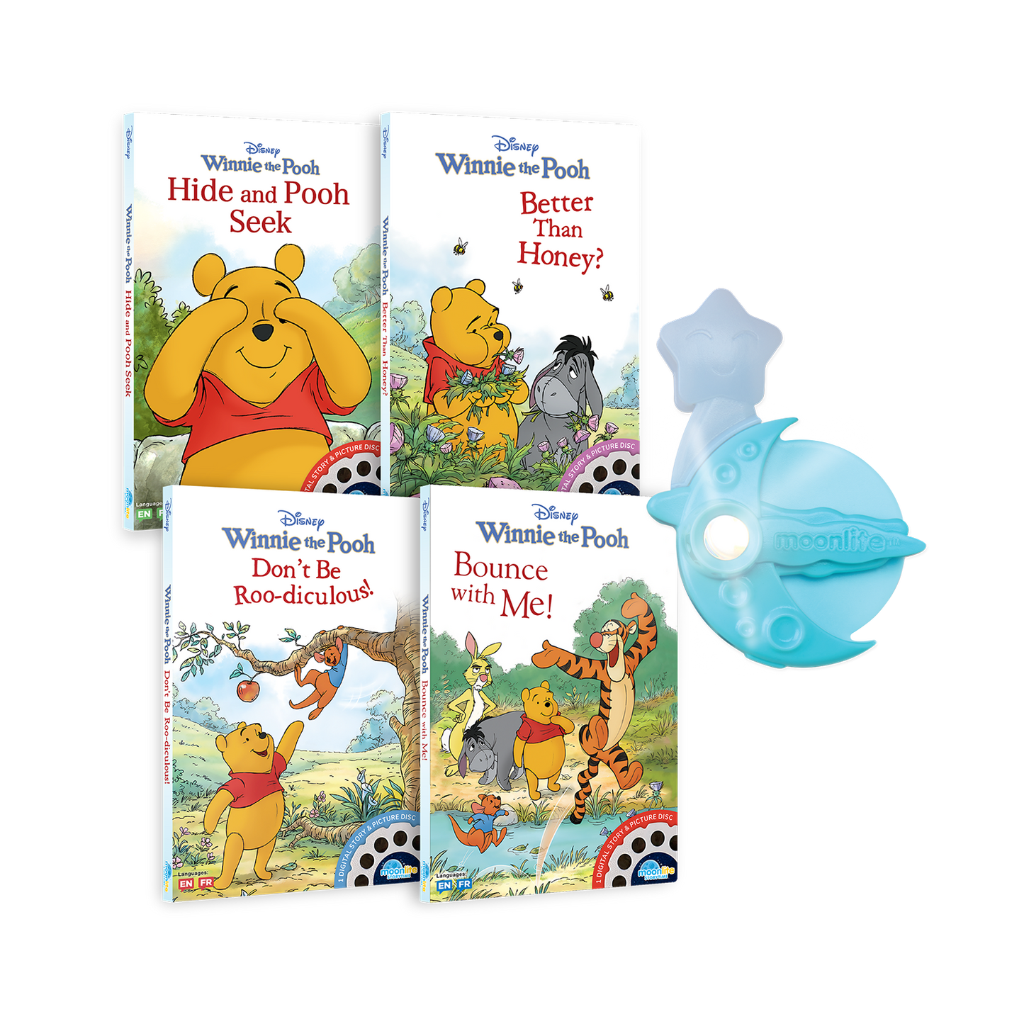 Disney Winnie the Pooh 4-Story Collection with Projector